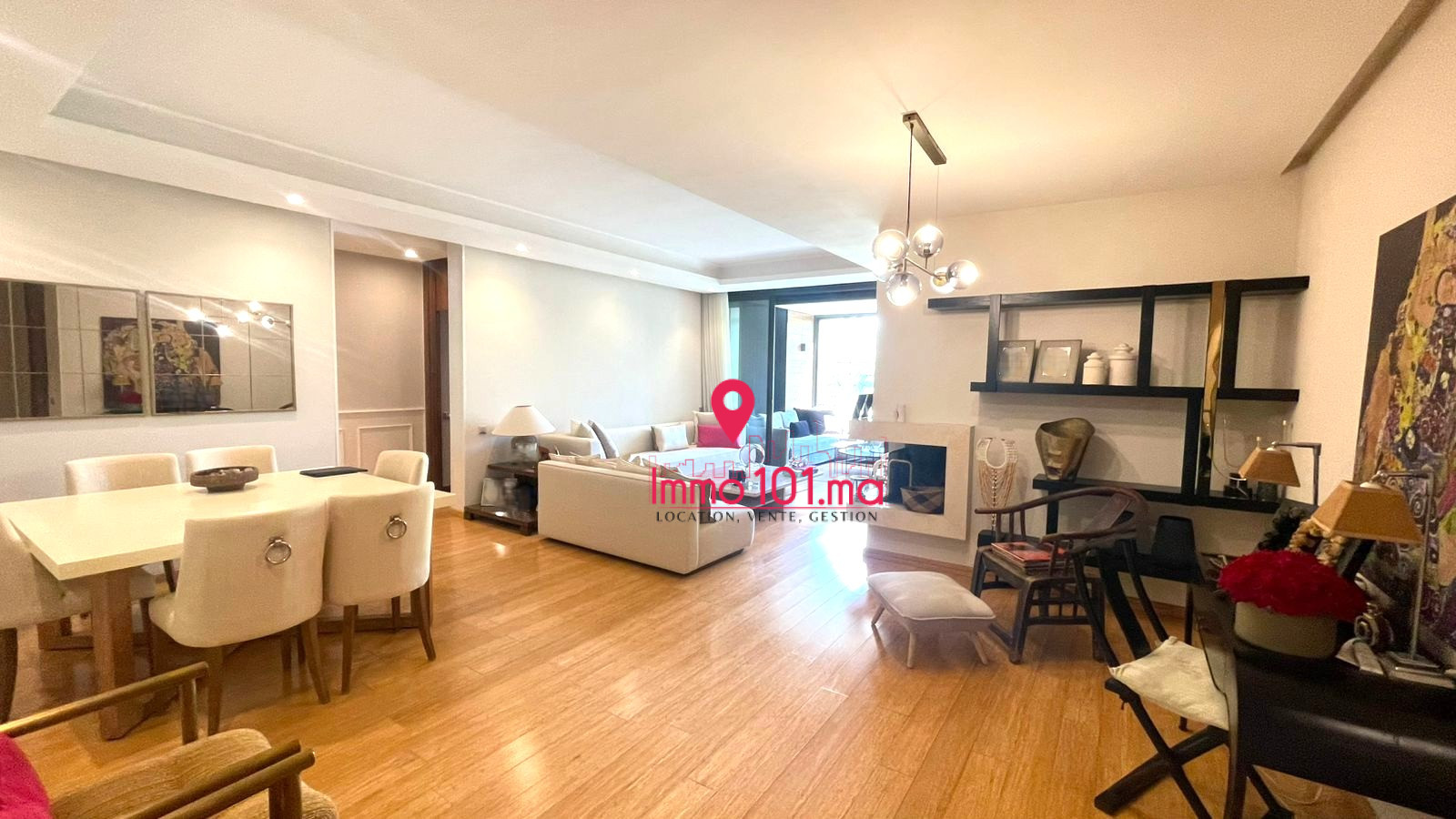 Location appartement à l’Orangeraie - Souissi SILAV2417